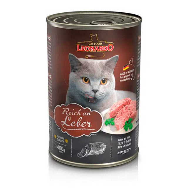 Lata Leonardo Quality Selection Leber Higado 400Gr  Lata Leonardo Quality Selection Leber Higado 400Gr