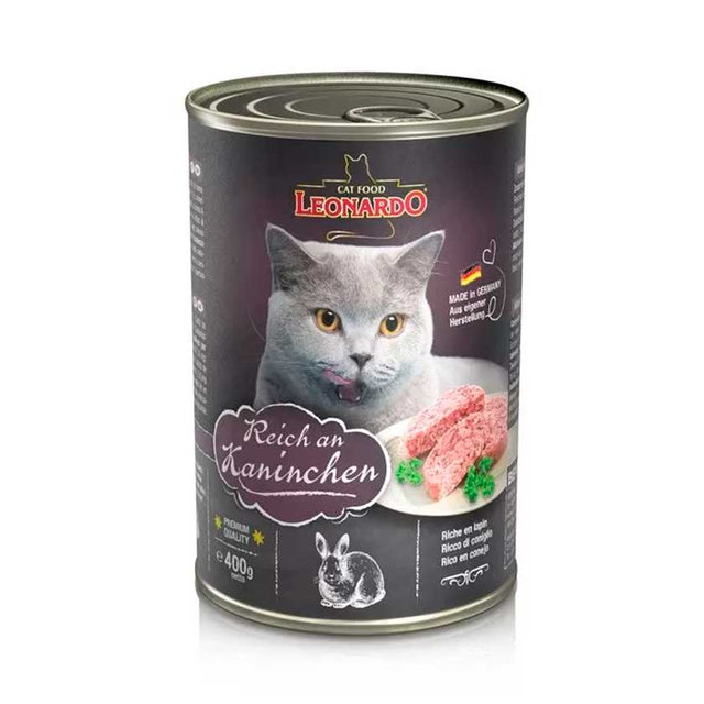 Lata Leonardo Quality Selection Kaninchen Conejo 400Gr Lata Leonardo Quality Selection Kaninchen Conejo 400Gr
