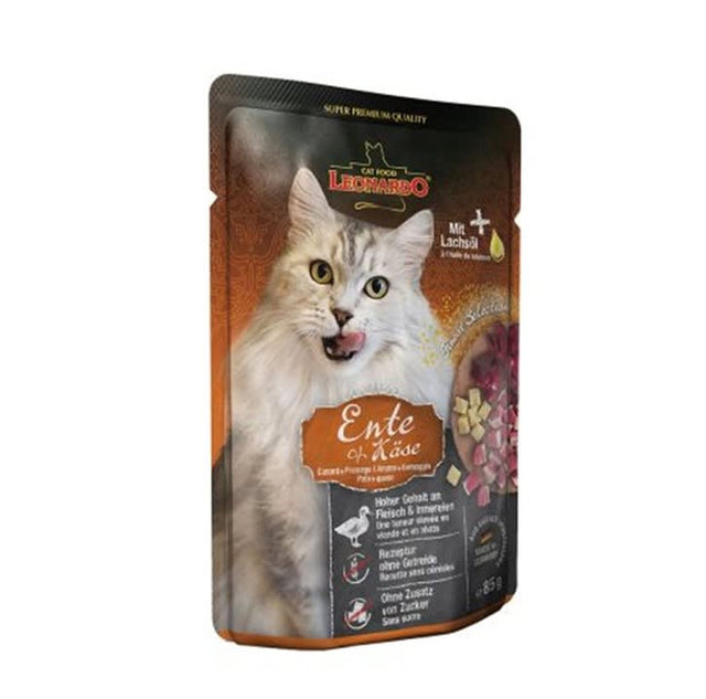 Alimento Humedo Leonardo Pato Y Queso 85Gr Alimento Humedo Leonardo Pato Y Queso 85Gr