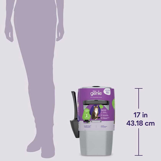 Litter Genie Pail Design Plus Basurero Para Arena Sanitaria Litter Genie Pail Design Plus Basurero Para Arena Sanitaria