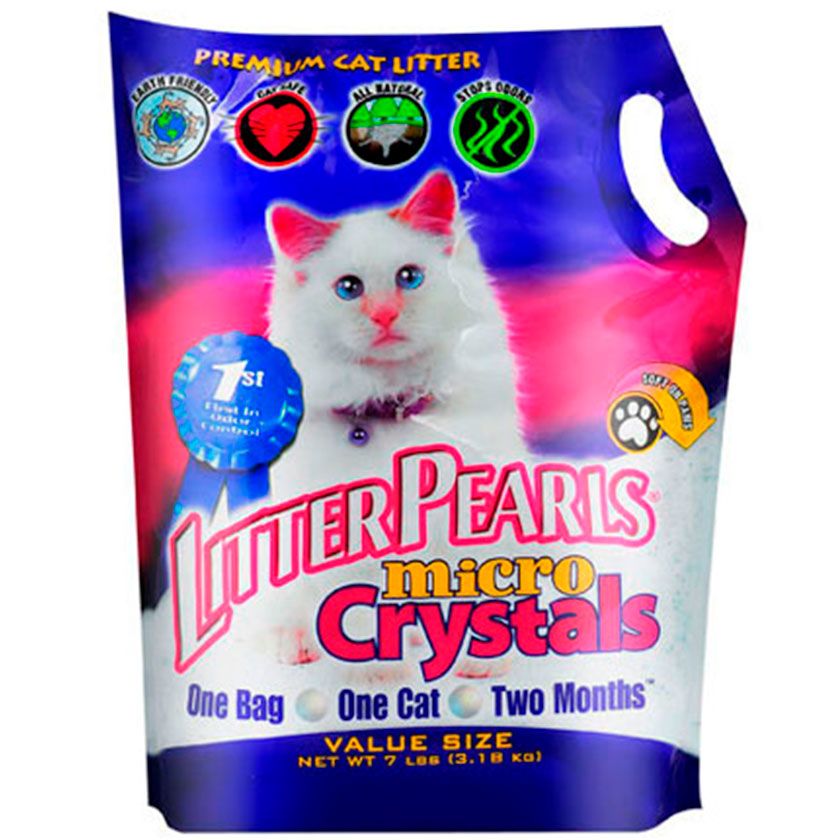 Litters Pearls Micro Crystals Arena Sanitaria Cristal 3 18Kg
