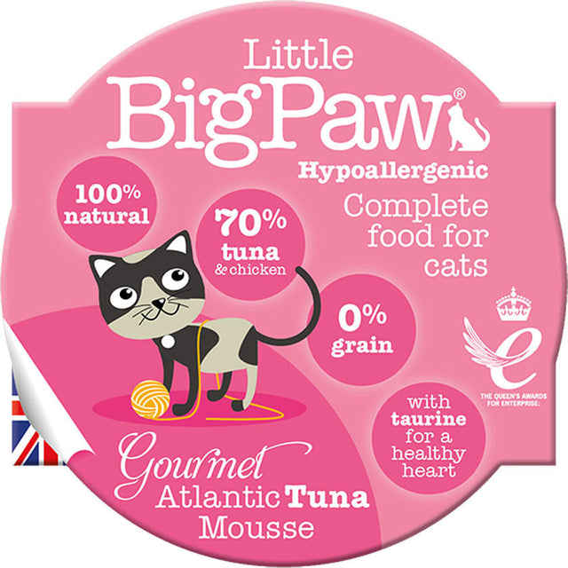 Little Big Paw Snack Para Gatos Sabor Atun Atlantico 85Gr Little Big Paw Snack Para Gatos Sabor Atun Atlantico 85Gr
