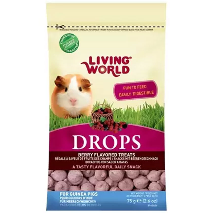 Living World Cuy Drops Mora 75Gr