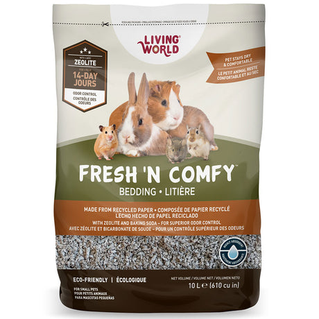 Productos para Cobayos / Cuys Living World Sustrato Fresh N Comfy Beige 10L Productos para Cobayos / Cuys Living World Sustrato Fresh N Comfy Beige 10L
