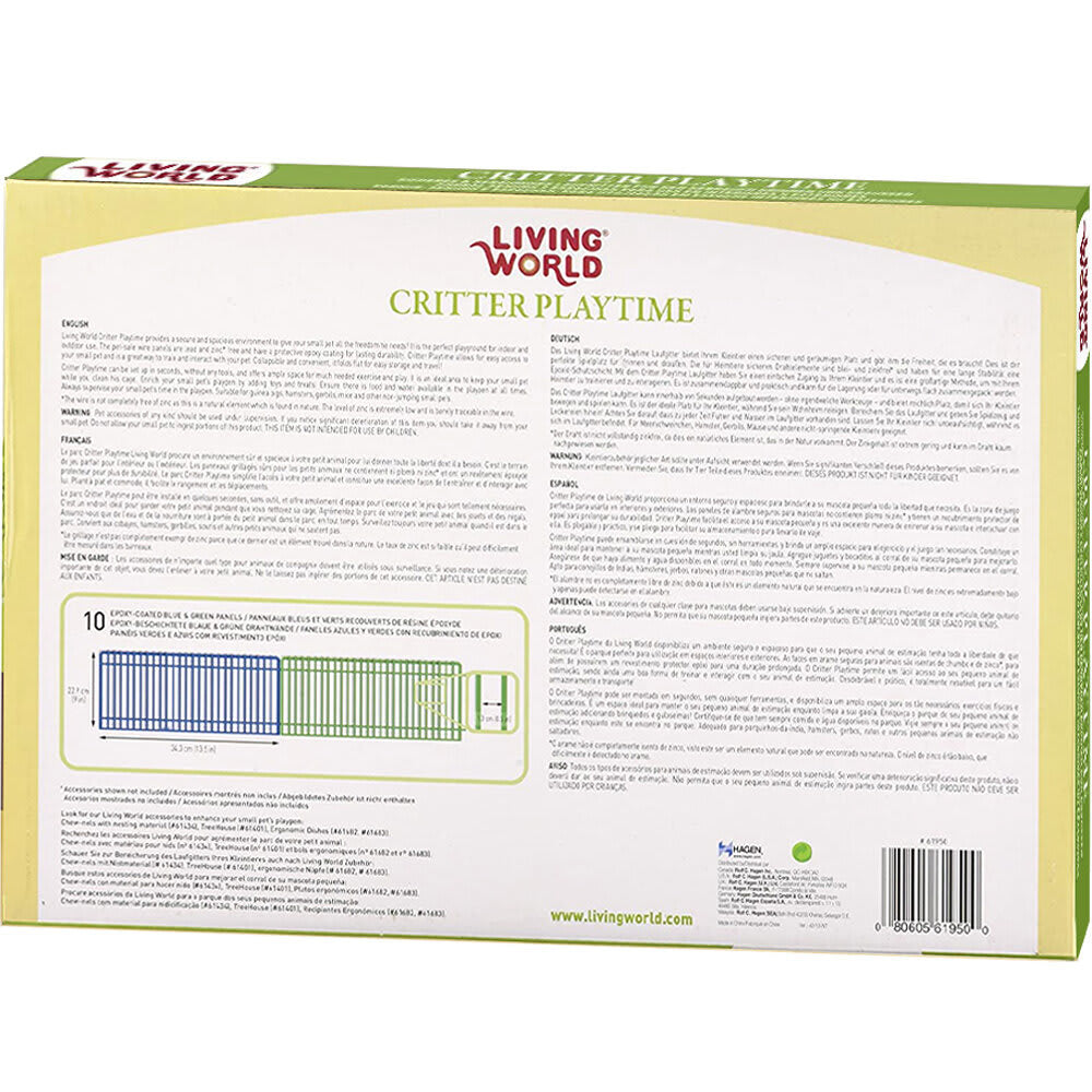 Living World Critter Playtime Cerco Para Pequenos Animales