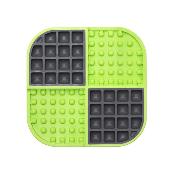 Plato Lickimat Slomo Alimentacion Lenta Verde