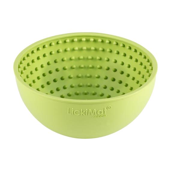 Plato Lickimat Wobble Verde Alimentacion Lenta  Plato Lickimat Wobble Verde Alimentacion Lenta