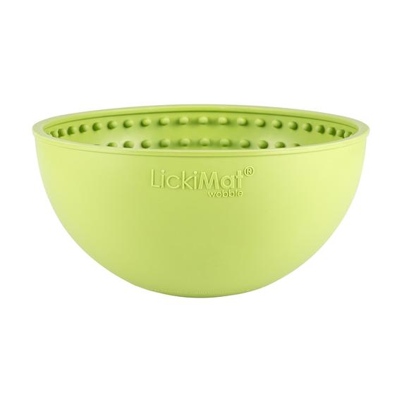 Plato Lickimat Wobble Verde Alimentacion Lenta  Plato Lickimat Wobble Verde Alimentacion Lenta