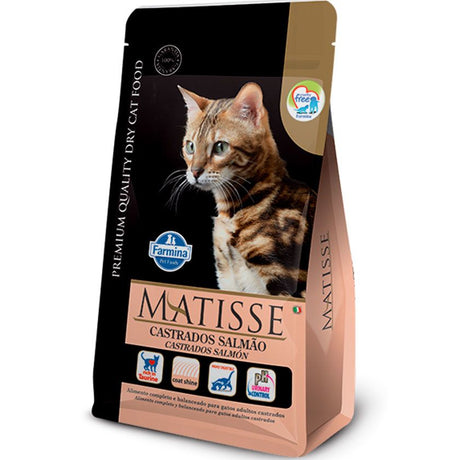 Alimento Seco para Gatos Matisse Gatos Adultos Castrados Salmon 2Kg Alimento Seco para Gatos Matisse Gatos Adultos Castrados Salmon 2Kg