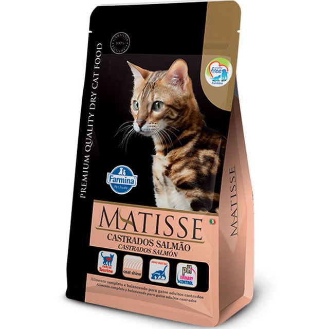 Matisse Gatos Adultos Castrados Salmon 2Kg Matisse Gatos Adultos Castrados Salmon 2Kg