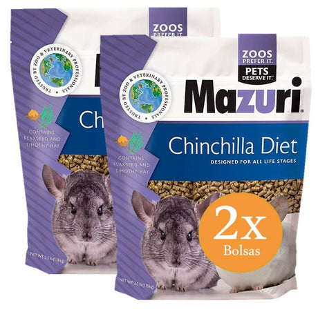Mazuri Mazuri Chinchilla 1 13Kg X 2 Uni 2 26Kg Mazuri Mazuri Chinchilla 1 13Kg X 2 Uni 2 26Kg