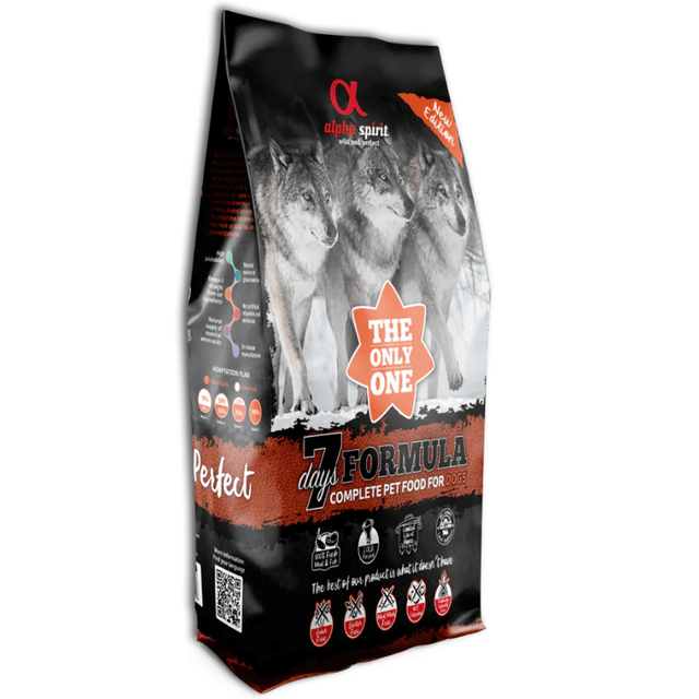Alpha Spirit Dog 7 Days 12Kg  Alpha Spirit Dog 7 Days 12Kg