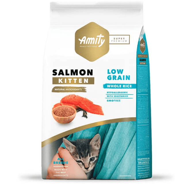 Amity Cat Sp Low Grain Salmon Kitten 2 Kg Amity Cat Sp Low Grain Salmon Kitten 2 Kg