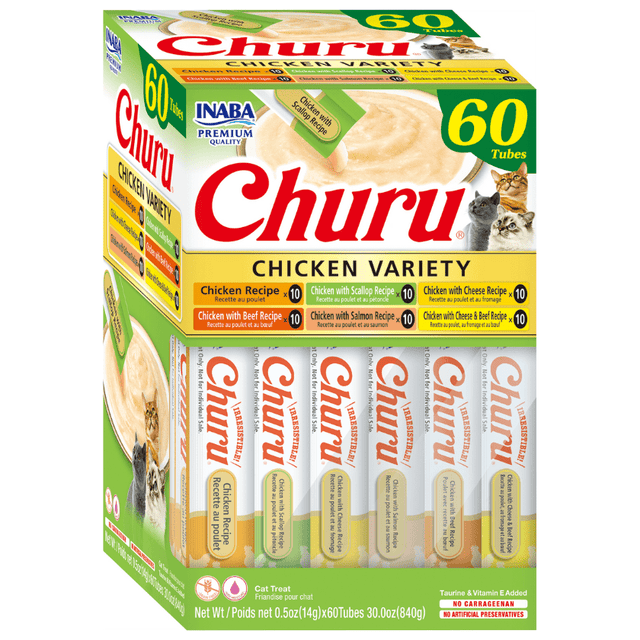 Inaba Cat Churu Box Pollo Variedades 60Tbs Inaba Cat Churu Box Pollo Variedades 60Tbs