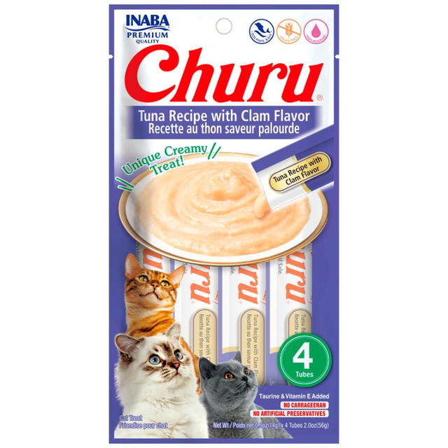 Inaba Ciao Churu Atun Con Almeja 56Gr Inaba Ciao Churu Atun Con Almeja 56Gr