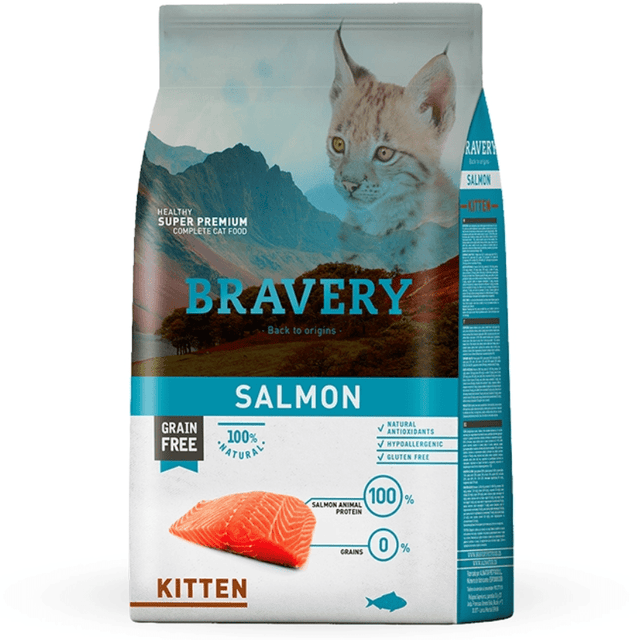 Bravery Cat Kitten Salmon 2 Kg Bravery Cat Kitten Salmon 2 Kg