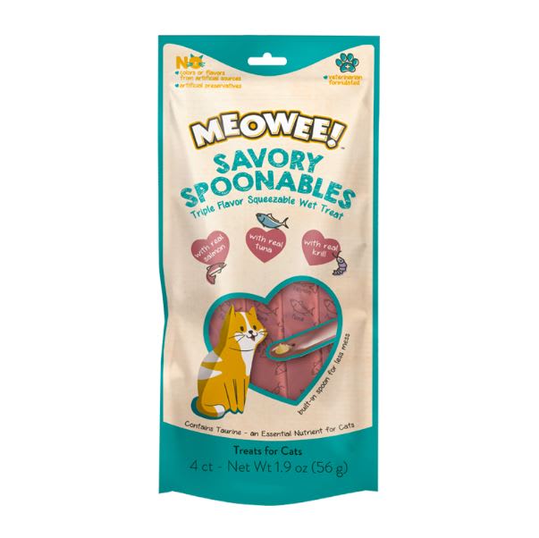 Meowee Spoon Salmon Tuna And Shrimp 56Gr
