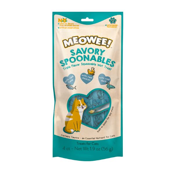 Meowee Spoon Tuna Chicken And Duck 56Gr