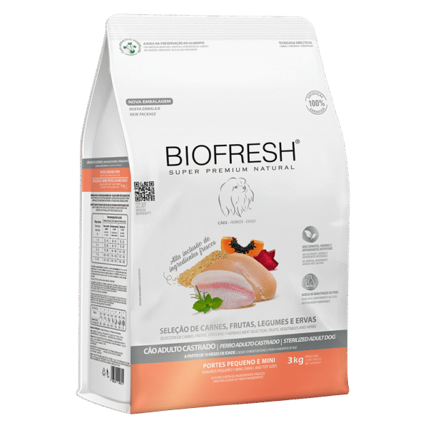 BioFresh Perro Aadulto Castrado Razas Pequeñas y Mini 10.1Kg BioFresh Perro Aadulto Castrado Razas Pequeñas y Mini 10.1Kg