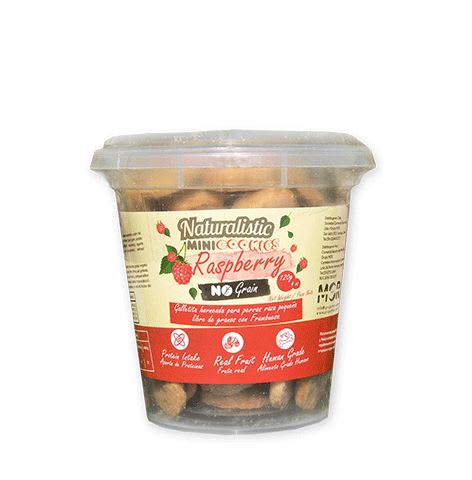 Naturalistic Dog Mini Galletas Raspberry Frambuesa 120 Gr Naturalistic Dog Mini Galletas Raspberry Frambuesa 120 Gr