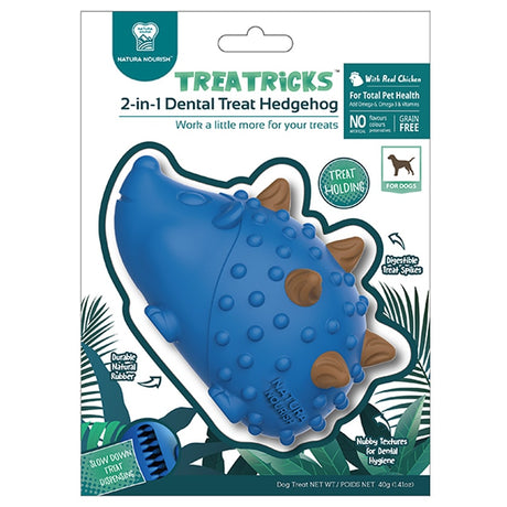 Salud y Bienestar para Perros Natura Nourish Treatricks Treat Erizo Juguete Con Premios Sabor Pollo Para Perros Salud y Bienestar para Perros Natura Nourish Treatricks Treat Erizo Juguete Con Premios Sabor Pollo Para Perros