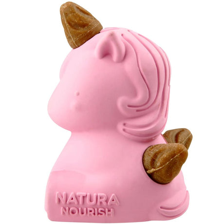 Juguetes para Perros Cachorros Natura Nourish Treatricks Treat Unicornio Juguete Con Premios Sabor Pollo Para Perros Juguetes para Perros Cachorros Natura Nourish Treatricks Treat Unicornio Juguete Con Premios Sabor Pollo Para Perros