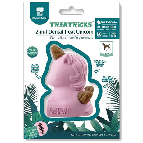Juguetes para Perros Cachorros Natura Nourish Treatricks Treat Unicornio Juguete Con Premios Sabor Pollo Para Perros Juguetes para Perros Cachorros Natura Nourish Treatricks Treat Unicornio Juguete Con Premios Sabor Pollo Para Perros