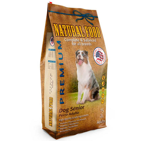 Natural Food Natural Food Dog Senior 15Kg Natural Food Natural Food Dog Senior 15Kg