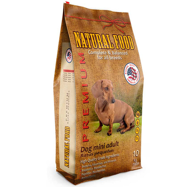 Natural Food Dog Mini Adult 10 Kg Natural Food Dog Mini Adult 10 Kg