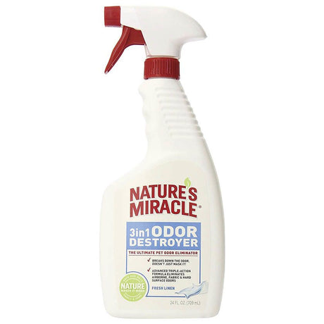 Higiene y Belleza para Perros Natures Miracle 3In1 Odor Destroyer 709Ml Higiene y Belleza para Perros Natures Miracle 3In1 Odor Destroyer 709Ml