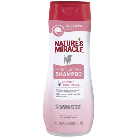Shampoos y Acondicionadores para Perros Natures Miracle Shampoo Melon Control De Olor 473Ml Shampoos y Acondicionadores para Perros Natures Miracle Shampoo Melon Control De Olor 473Ml