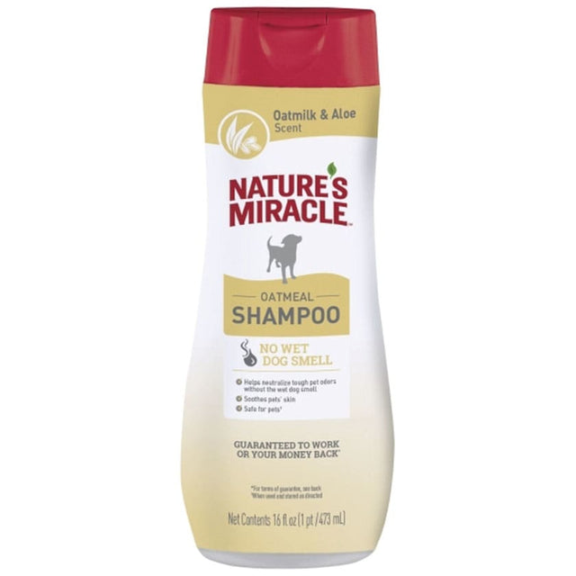 Natures Miracle Shampoo Oatmeal Control De Olor 473Ml  Natures Miracle Shampoo Oatmeal Control De Olor 473Ml