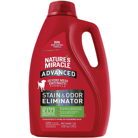 Higiene y Belleza para Perros Natures Miracle Stain And Odor Eliminator Advanced Para Perros 3 78 Litros Higiene y Belleza para Perros Natures Miracle Stain And Odor Eliminator Advanced Para Perros 3 78 Litros