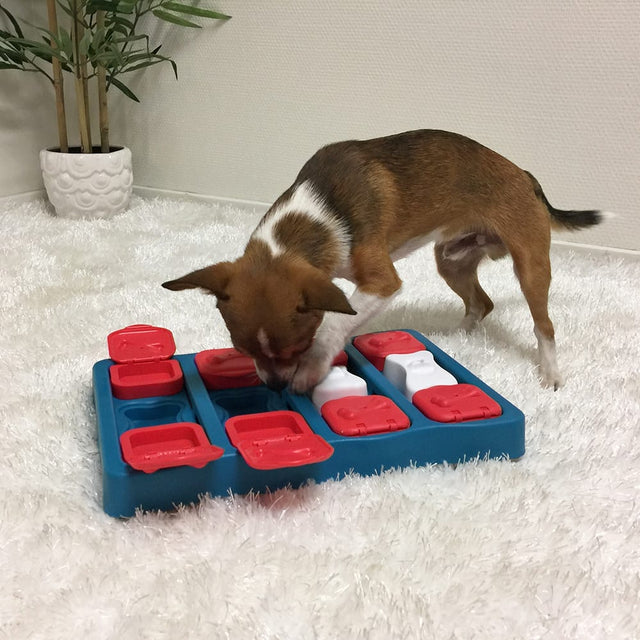 Nina Ottosson Puzzle Brick Nivel 2 Juguete Para Perros Nina Ottosson Puzzle Brick Nivel 2 Juguete Para Perros