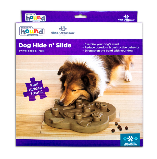 Nina Ottosson Puzzle Hide N Slide Composite Nivel 2 Para Perros Nina Ottosson Puzzle Hide N Slide Composite Nivel 2 Para Perros