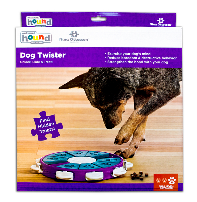 Nina Ottosson Puzzle Twister Nivel 3 Para Perros Nina Ottosson Puzzle Twister Nivel 3 Para Perros