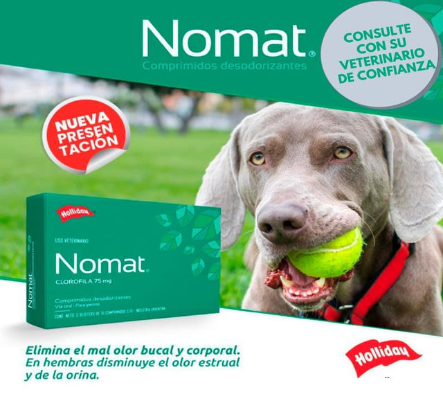 Nomat Clorofila 75 Mg 20 Comprimidos Nomat Clorofila 75 Mg 20 Comprimidos
