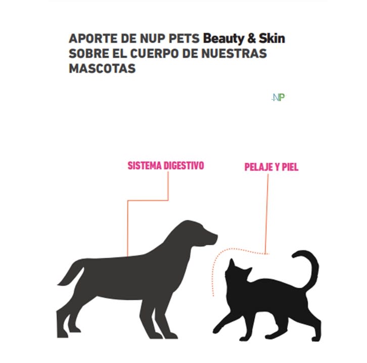 Nup Pets Beauty Skin Para Perros Y Gatos 120Gr