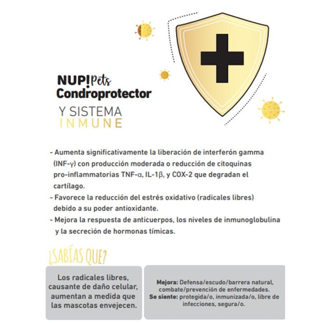 Nup Pets Condroprotector Para Perros Y Gatos En Polvo 120Gr  Nup Pets Condroprotector Para Perros Y Gatos En Polvo 120Gr