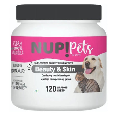 Vitaminas, Suplementos y Probióticos Nup Pets Beauty Skin Para Perros Y Gatos 120Gr Vitaminas, Suplementos y Probióticos Nup Pets Beauty Skin Para Perros Y Gatos 120Gr