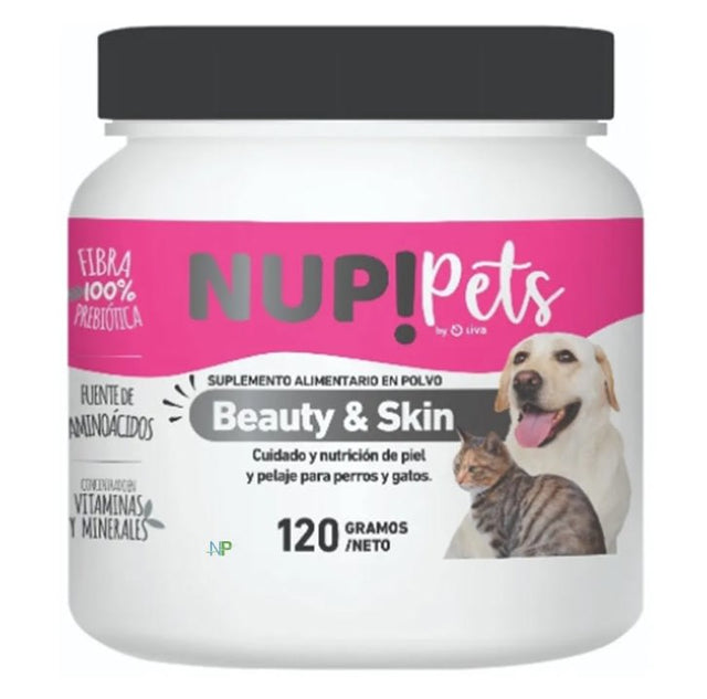 Nup Pets Beauty Skin Para Perros Y Gatos 120Gr  Nup Pets Beauty Skin Para Perros Y Gatos 120Gr