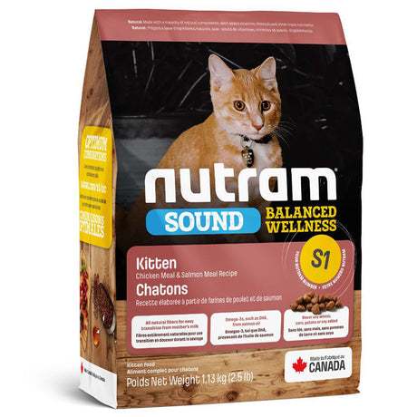 Nutram Nutram Kitten S1 1 13Kg Nutram Nutram Kitten S1 1 13Kg
