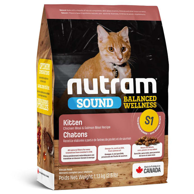 Nutram Kitten S1 1 13Kg  Nutram Kitten S1 1 13Kg