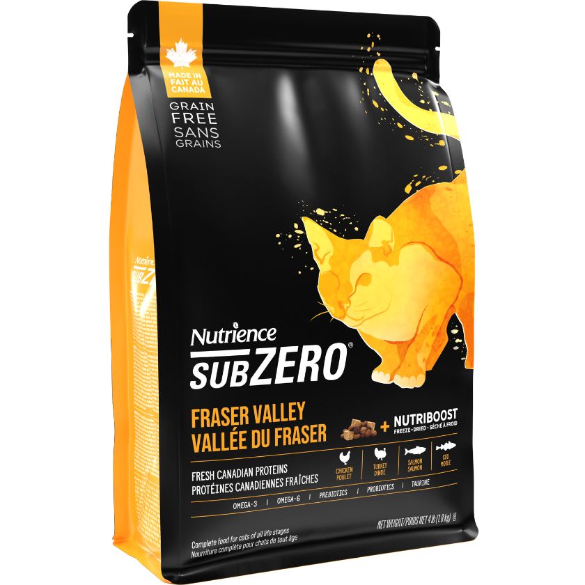 Nutrience Cat Subzero Fraser Valley 1 8Kg