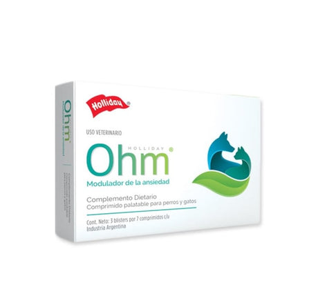 Vitaminas, Suplementos y Probióticos Ohm Biomodulador De Ansiedad 21 Comprimidos Vitaminas, Suplementos y Probióticos Ohm Biomodulador De Ansiedad 21 Comprimidos