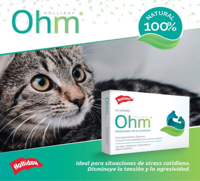 Ohm Biomodulador De Ansiedad 21 Comprimidos Ohm Biomodulador De Ansiedad 21 Comprimidos