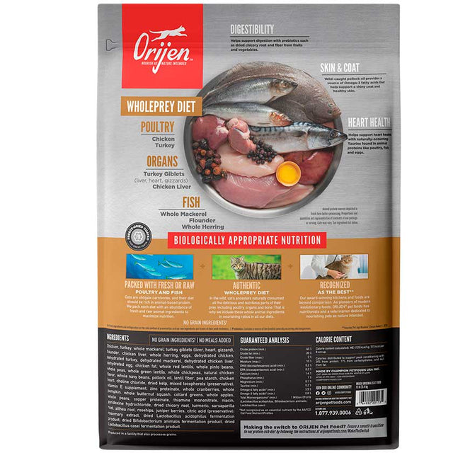 Orijen Original Cat 1 8Kg Orijen Original Cat 1 8Kg