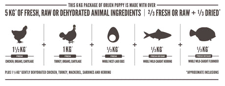 Alimento para Perros Orijen Dog Puppy 2Kg Alimento para Perros Orijen Dog Puppy 2Kg