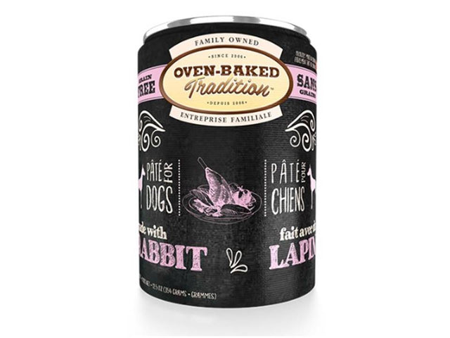Lata Oven Baked Perro Pate De Conejo Rabbit 354Gr Lata Oven Baked Perro Pate De Conejo Rabbit 354Gr