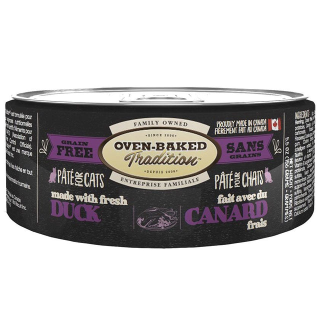 Lata Oven Baked Gato Pate Pato 165Gr Lata Oven Baked Gato Pate Pato 165Gr